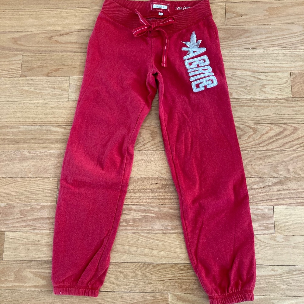 ARIE Red Sweat pants